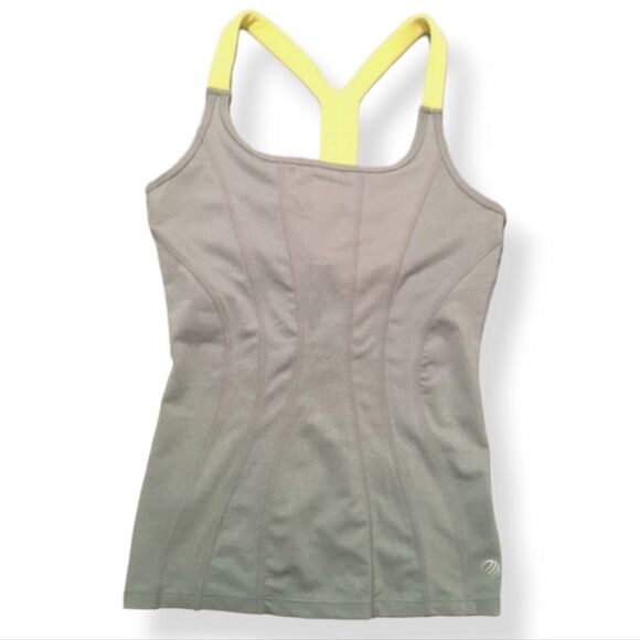 💕5/$18 Yoga MPG Workout Tank w/ Built-in Bra - Picture 1 of 2